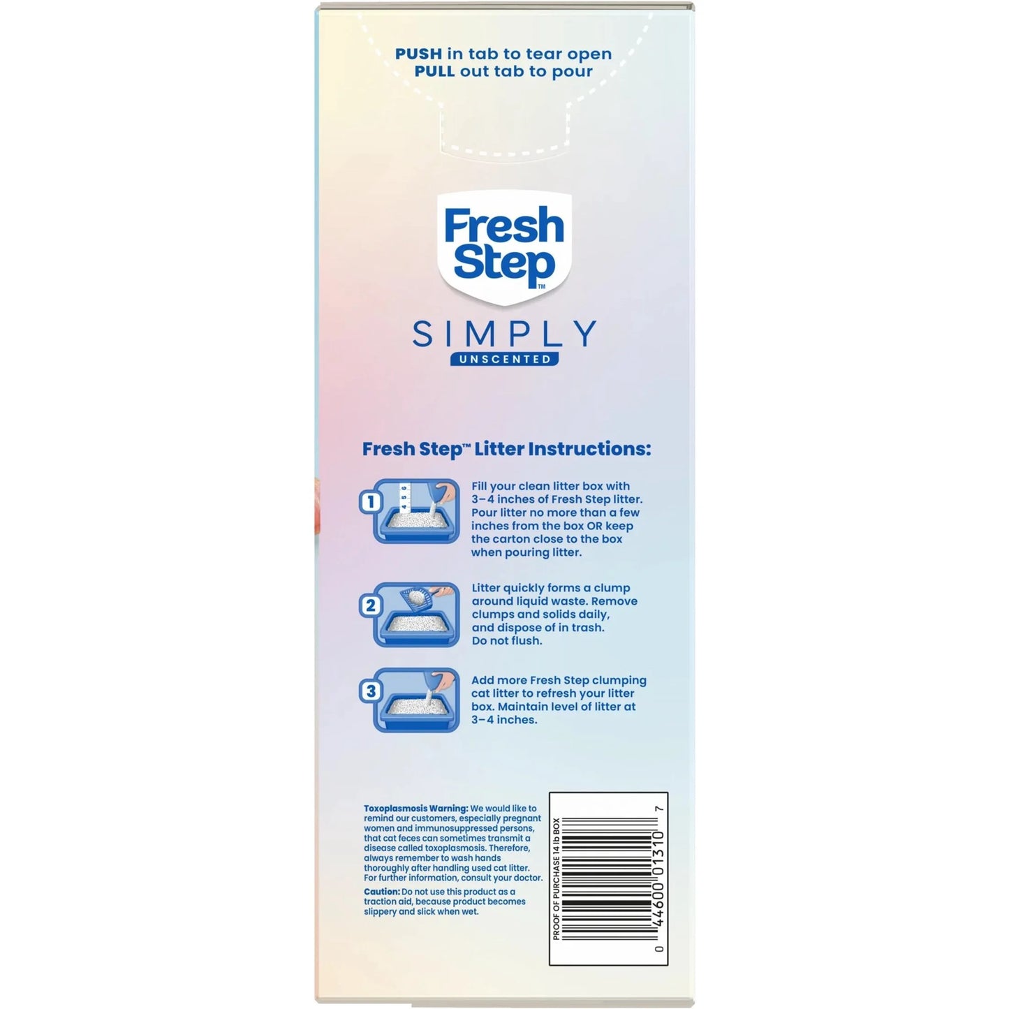 Simply Unscented Clumping Cat Litter, 14 Lbs